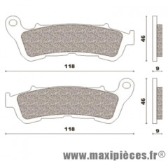 Plaquettes de freins pour honda forza sh suzuki burgman sixteen ...