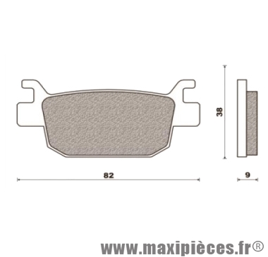 Plaquettes de freins pour 250 honda forza 300 sh i ...