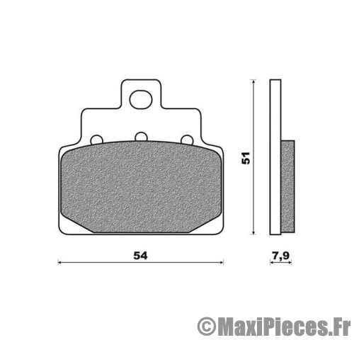 Plaquettes de freins Leonardo 125.