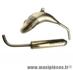 Pot d'echappement doppler wr7 (passage haut) pour peugeot xps mbk x-limit yamaha dt de 2003 à 2008 (cadre perimetrique)