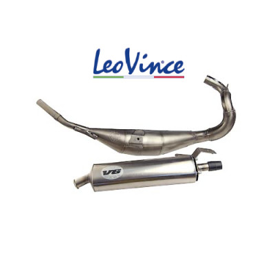 Pot d’échappement leovince v6 pour derbi gpr 50 replica 2002-03 *Déstockage !