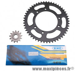 Kit chaine 50 à boite (420-13x52) : peugeot xp6 après 2000 .