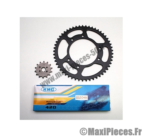 Kit chaine derbi senda 50. 