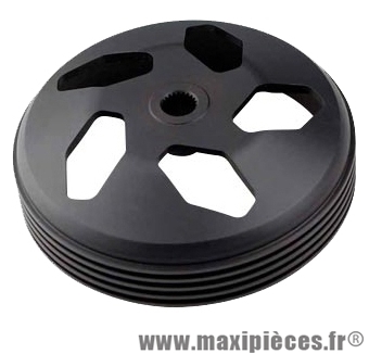 Tambour d'embrayage tun'r pour piaggio typhoon noir perforé diamètre 107.